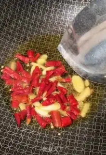 Make Spicy intestinal duck blood step 4
