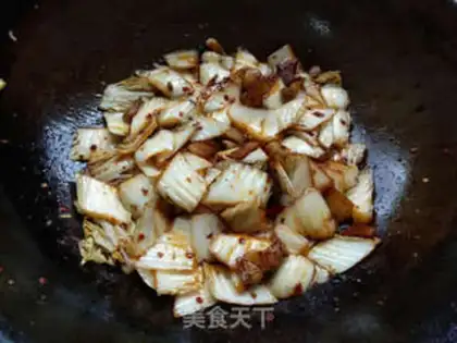 Make Five-flower cabbage tofu step 7