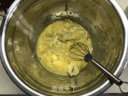 Make Oatmeal banana cake step 3