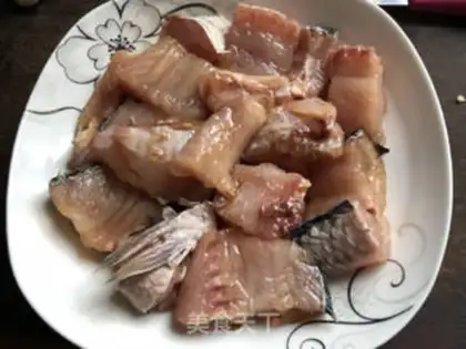 Make Bean stale black fish bones step 3
