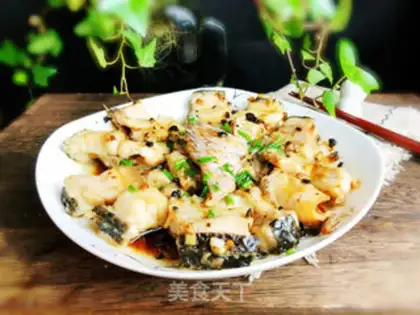 Make Bean stale black fish bones step 13
