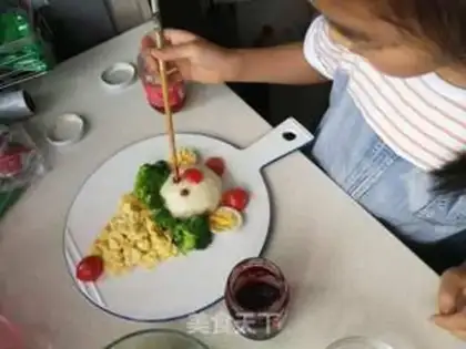 Make Joker breakfast step 5
