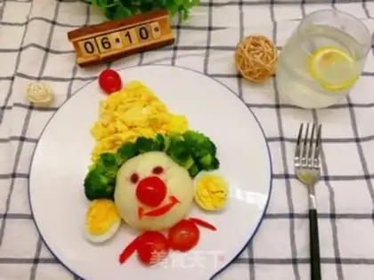 Make Joker breakfast step 6