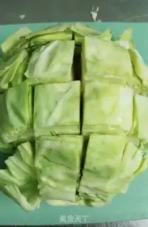 Make Burn cabbage step 1