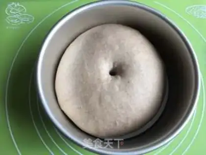 Make Black wheat ham and cheese bread step 7