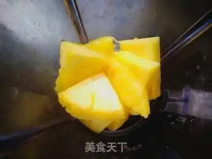 Make pineapple silver ear step 2