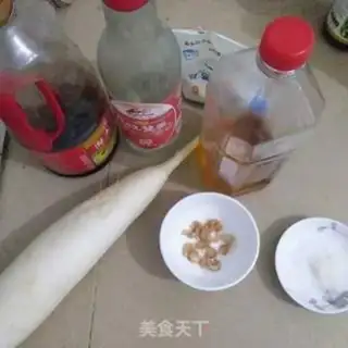 Make Shrimp radish step 0