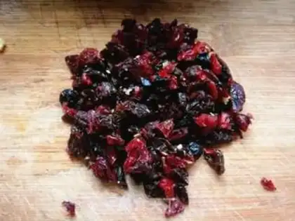 Make Cranberry mango rice cake step 1