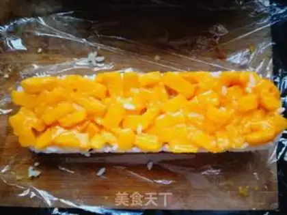 Make Cranberry mango rice cake step 7