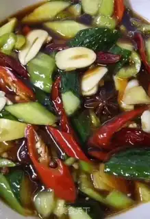 Make Chili cucumber pickles step 9