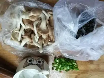 Make Mocking mushroom soup step 1
