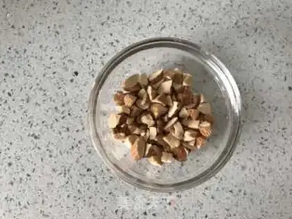 Make Coffee with almonds, Fernandes step 9