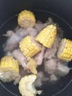 Make ♪ Corn tumble bone soup ♪ step 2