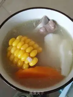 Make ♪ Corn tumble bone soup ♪ step 4