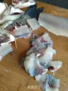 Make Scrambled fish step 1