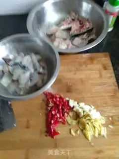 Make Scrambled fish step 2
