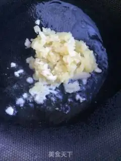 Make Garlic fan silk melon step 5