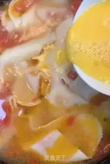 Make Tomato egg noodles step 4