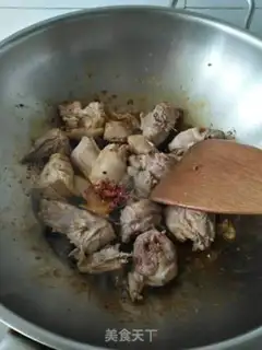 Make Potato chicken step 4