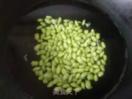 Make Scrambled beans step 2