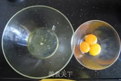 Make Rainbow cake step 1