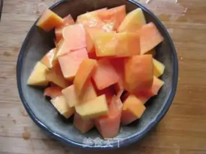 Make The papaya silver spoon step 4
