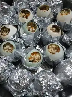 Make Rice eggs step 4