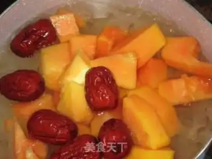 Make The papaya silver spoon step 5