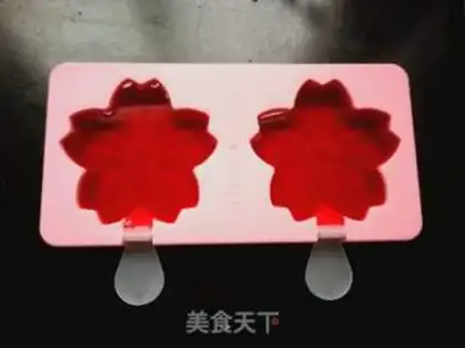 Make Yang Mei popsicle step 2