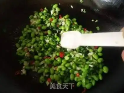 Make Scrambled beans step 8