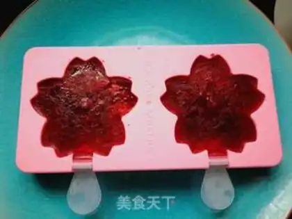 Make Yang Mei popsicle step 4
