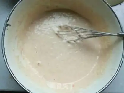 Make Pancake fruit step 1
