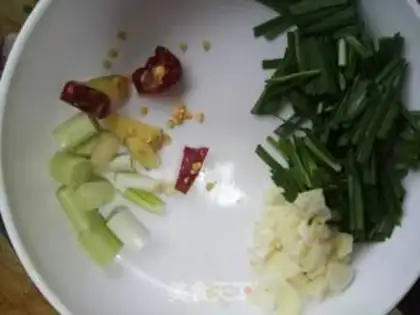 Make Spicy bouquets step 1