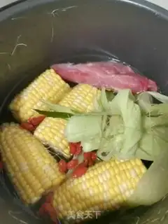 Make ♪ Taste corn pork soup ♪ step 3