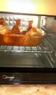 Make Cheese chicken leg step 3