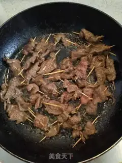 Make Toothpick beef step 5