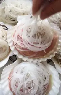 Make Steam scallops step 2