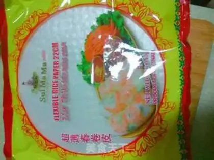 Make Viet Nam Spring Roll step 14