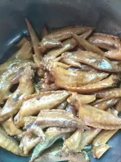 Make Fry chicks step 3