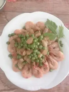 Make Peas radish shrimp step 6