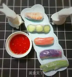 Make Viet Nam Spring Roll step 21