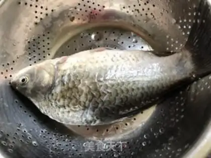 Make Meat-embedded mackerel step 1