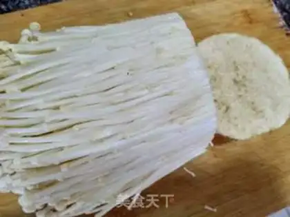 Make Frozen needle mushrooms step 0