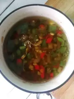 Make Spicy spicy fertilizer step 4