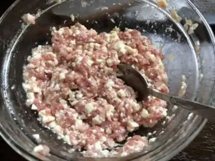 Make Meat-embedded mackerel step 5