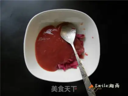 Make Strawberry jam pudding step 2