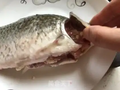 Make Meat-embedded mackerel step 7