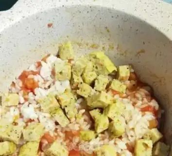 Make Tomato rice step 5