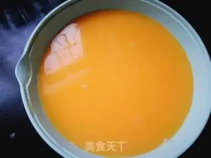 Make Autumn steamed eggs step 4