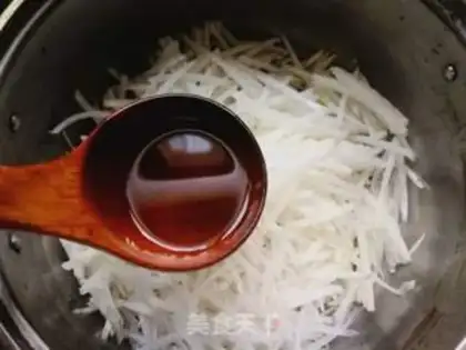 Make Steam radish step 2